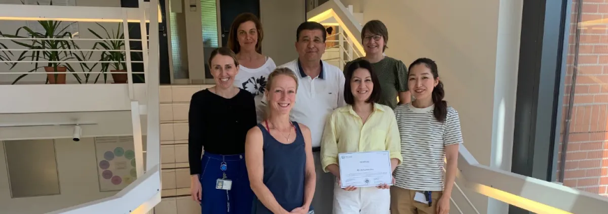 Picture 1: Visit of colleagues from the Committee for Sanitary and Epidemiological Welfare and Public Health of Uzbekistan to the Robert Koch Institute. Group picture